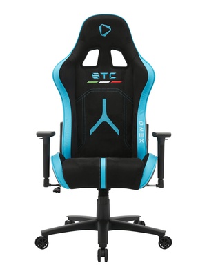  Onex Air Suede; PVC; Nylon caster; Metal | Gaming chairs | STC Alcantara L Series | Black/Blue  Hover