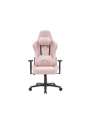  Onex Short Pile Linen; Metal; Nylon base | Gaming Chairs | STC Snug L Series | Pink