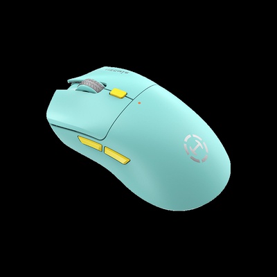 Pele G3M Pro | Gaming Mouse | 2.4G/Bluetooth/Wired | Cyan