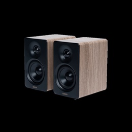  Edifier Compact Desktop 2.0 Speakers | M60 | 66 W | Bluetooth | Classic Oak | Wireless connection