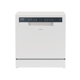 Trauku mazgājamā mašīna Dishwasher | CP 8F9FFW | Free-standing | Width 55 cm | Number of place settings 8 | Number of programs 8 | Energy efficiency class F | Display | White