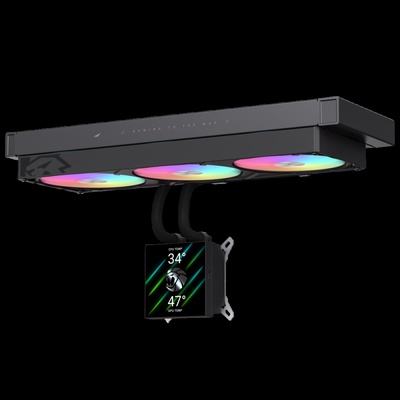  Gamemax CPU Liquid Cooler | GLACIER 360 LCD BK | Intel