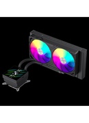  Gamemax CPU Liquid Cooler | GLACIER 240 LCD BK | Intel Hover
