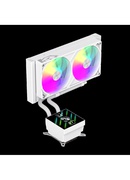  Gamemax CPU Liquid Cooler | GLACIER 240 LCD WH | Intel