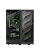  Gamemax Case | AERIS 330 MB | Black | Mini Tower | Power supply included No