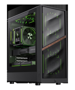  Gamemax Case | AERIS 330 MB | Black | Mini Tower | Power supply included No  Hover