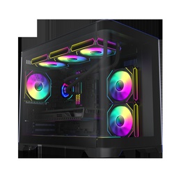  Gamemax Case | HYPE-M BK | Black | Micro | Power supply included No