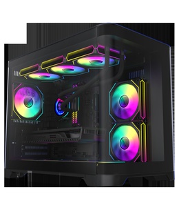  Gamemax Case | HYPE-M BK | Black | Micro | Power supply included No  Hover