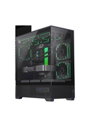  Gamemax Case | VISTA 2 AB | Black | Midi Tower | Power supply included No