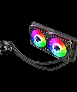  Gamemax CPU Liquid Cooler | ICEBURG 240 DIGITAL BK | Black  Hover