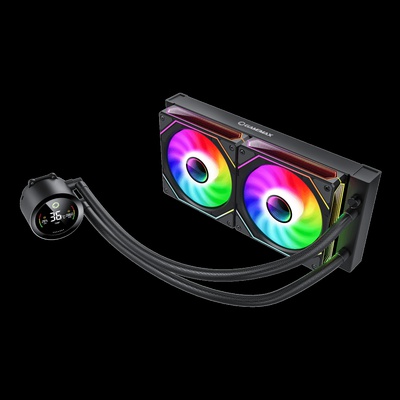  Gamemax CPU Liquid Cooler | ICEBURG 240 DIGITAL BK | Black