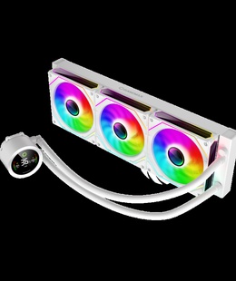  Gamemax CPU Liquid Cooler | ICEBURG 360 DIGITAL WH | White  Hover