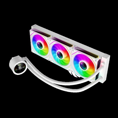  Gamemax CPU Liquid Cooler | ICEBURG 360 DIGITAL WH | White