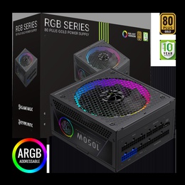 Gamemax PSU | RGB 1050G | 1050 W | Gold | Full Modular