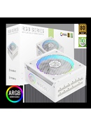  Gamemax PSU | RGB 1050G WH | 1050 W | Gold | Full Modular | White