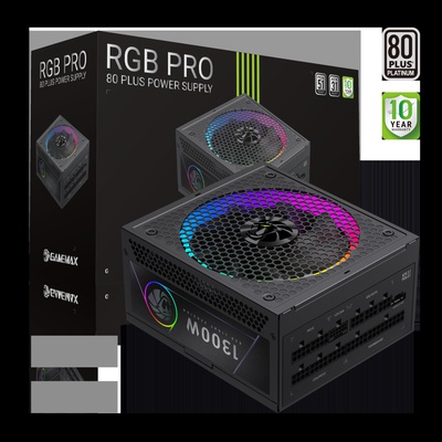  Gamemax PSU | RGB PRO 1300P | 1300 W | Platinum | Full Modular