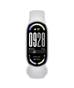 Viedpulksteni Xiaomi Smart Band 10 | AMOLED | Waterproof | Bluetooth | Glacier Silver  Hover