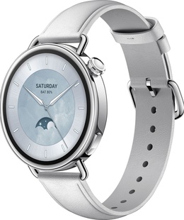 Viedpulksteni Xiaomi Watch S4 41mm | Smart watch | GPS (satellite) | AMOLED | White  Hover