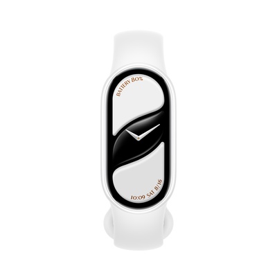 Viedpulksteni Xiaomi Smart Band 10 Ceramic Edition | AMOLED | Waterproof | Bluetooth | Pearl White