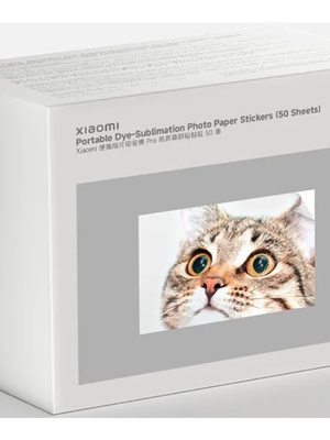  Xiaomi Portable Dye-Sublimation Photo Paper Stickers (50 Sheets) | Xiaomi  Hover