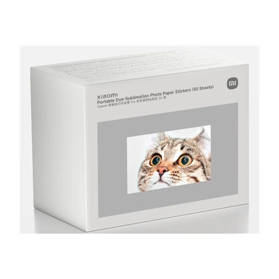  Xiaomi Portable Dye-Sublimation Photo Paper Stickers (50 Sheets) | Xiaomi