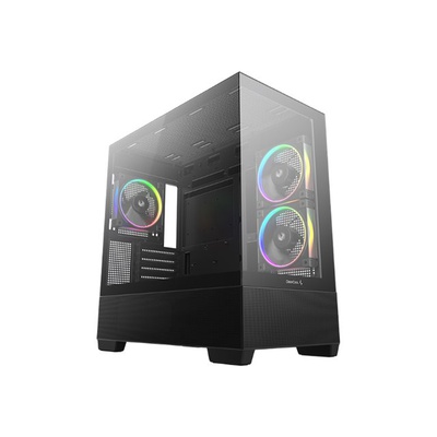  Deepcool Case | CG380 3F | Black | Micro ATX | Power supply included No