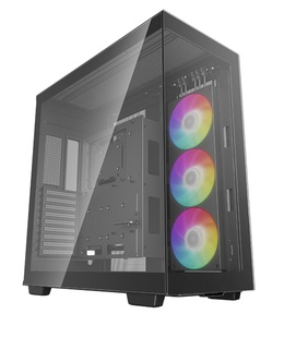  Deepcool Full Tower Gaming Case CH780 Side window Black ATX+ Power supply included No  Hover