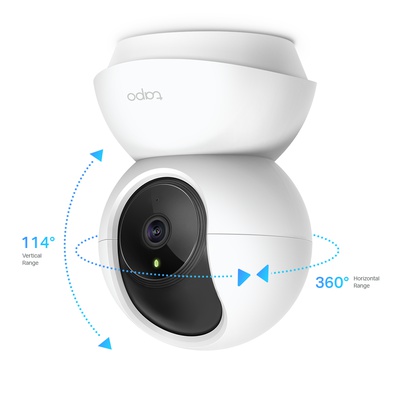  TP-LINK | Pan/Tilt Home Security Wi-Fi Camera | Tapo C200 | 4mm/F/2.4 | Privacy Mode