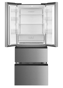  Midea Refrigerator | MERF402FIE02 | Energy efficiency class E | Free standing | Combi | Height 178 cm | No Frost system | Fridge net capacity 244 L | Freezer net capacity 147 L | Display | 41 dB | Stainless steel Hover