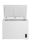 Midea Freezer | MDRC405FEE01 | Energy efficiency class E | Chest | Free standing | Height 85 cm | Total net capacity 290 L | White Hover
