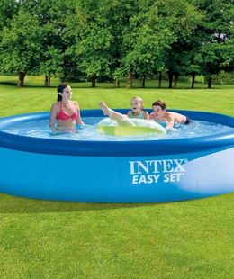  Intex Easy Set Pool  Blue  Hover