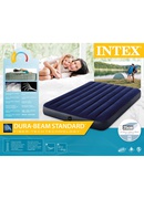  Intex Full Size Dura-Beam Airbed Blue Hover