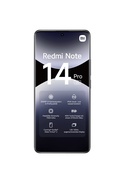 Telefons Xiaomi Redmi | Note 14 Pro | Midnight Black | 6.67  | AMOLED | 1220 x 2712 pixels | Mediatek | Internal RAM 8 GB | 256 GB | Dual SIM | 5G | Main camera resolution 50+8+2 MP | Secondary camera resolution 20 MP | Android | 14 Hover