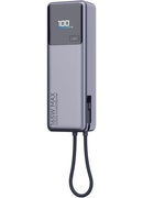  Xiaomi 165W Power Bank (Integrated Cable) | 10000 mAh | USB-C | Gray Hover