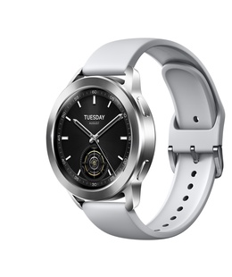 Viedpulksteni Watch S3 | Smart watch | AMOLED | 1.43” | Waterproof | Silver  Hover