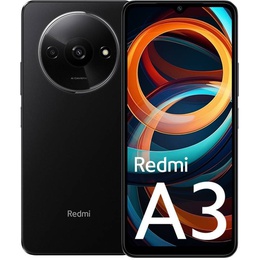 Telefons Xiaomi | Redmi | A3 | Redmi A3 (Midnight Black) Dual SIM 6.71 IPS LCD 720x1600/2.2GHz&1.6GHz/64GB/3GB RAM/Android 14/microSDXC/WiFi