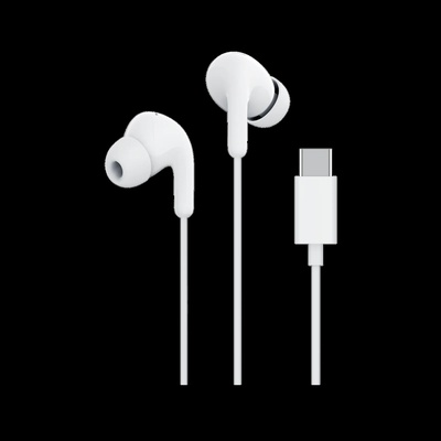 Austiņas Xiaomi | Type-C Earphones | Built-in microphone | USB Type-C | White