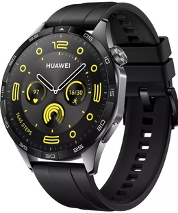 Viedpulksteni GT 4 | Smart watch | GPS (satellite) | AMOLED | 46mm | Waterproof | Black  Hover
