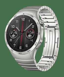 Viedpulksteni GT 4 | Smart watch | GPS (satellite) | AMOLED | Waterproof | Grey  Hover