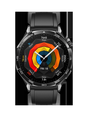 Viedpulksteni Huawei WATCH GT 5 46mm Vili-B19F | Smart watch | GPS (satellite) | AMOLED | 1.43 inches | Black  Hover