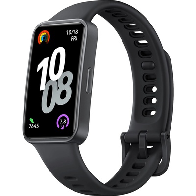 Viedpulksteni Huawei Band 10 | 1.47 inch AMOLED | Touchscreen | Heart rate monitor | Waterproof | Bluetooth | Black