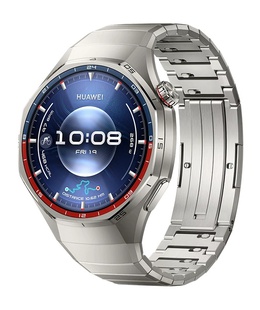 Viedpulksteni Huawei WATCH GT 6 Pro 46mm | Smart watch | GPS (satellite) | AMOLED | 1.47 inches | Waterproof | Titanium  Hover