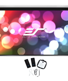  Elite Screens Electric Projection Screen  Hover