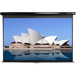  Elite Screens | Manual Series | M99UWS1 | Diagonal 99  | 1:1 | Viewable screen width (W) 178 cm | Black