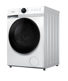 Veļas mazgājamā  mašīna Midea Washing Machine | MF200W80WB/W-HR | Energy efficiency class A | Front loading | Washing capacity 8 kg | 1400 RPM | Depth 48 cm | Width 60 cm | Display | LCD | Steam function | White  Hover