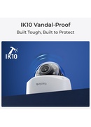  Reolink | 4K PoE IK10 Camera with 5X Optical Zoom | P437 | Dome | 8 MP | 2.7-13.5mm | IP67 | H.265 | Micro SD Hover