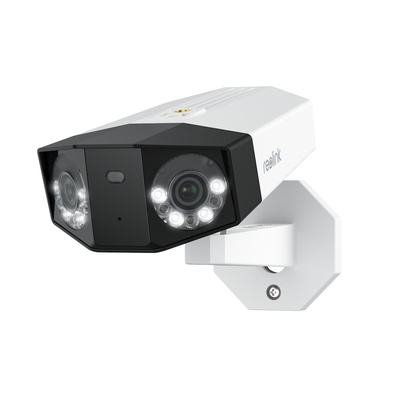  Reolink | Dual-Lens PoE Security Camera with 180° Panoramic View | Duo Series P750 | Bullet | 16 MP | 2.8mm/F1.6 | Power over Ethernet (PoE) | IP67 | H.265 | Micro SD