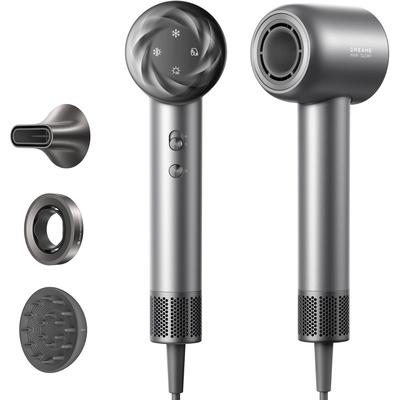 Fēns Dreame | Hair dryer | Glory Mix | 1600 W | Number of temperature settings 4 | Ionic function | Diffuser nozzle | Black