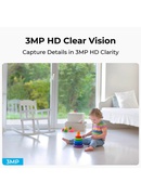  Reolink Camera | E Series E321 | Tabletop | 3 MP | 4mm/F2.0 | MicroSD up to 512GB Hover