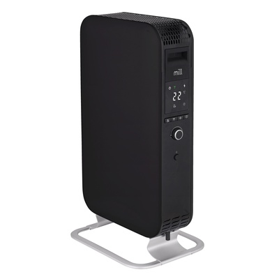  Mill | Heater | OIL1500WIFI3 Gentle Air | Oil Filled Radiator | Power 1500 W | Suitable for rooms up to 22 m² | Black
